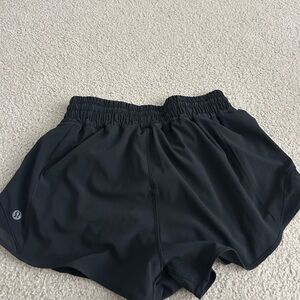 Black Lulu shorts size 6